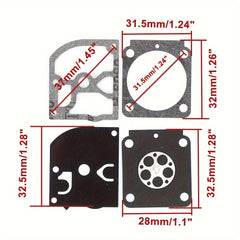 Hipa Carburetor Repair Rebuild Kit For Stihl HS45 FS38 FS55 ZAMA RB-100 C1Q-S Trimmer