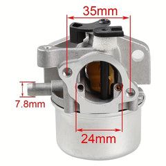 Premium Replacement Carburetor - Robust Aluminum Build, Precision-Fit Engineering, Complete with Gasket & O-Ring - Perfect for Briggs & Stratton Engines (122K Models) - 35mm Throttle Bore for Optimal Performance - hipaparts