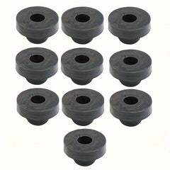 10pcs Hipa Universal Gas Fuel Tank Grommet Bushings - Durable Rubber Material, Fits Tractor, Lawn Mower, Generator - Gasoline-Powered Equipment Accessories - hipaparts