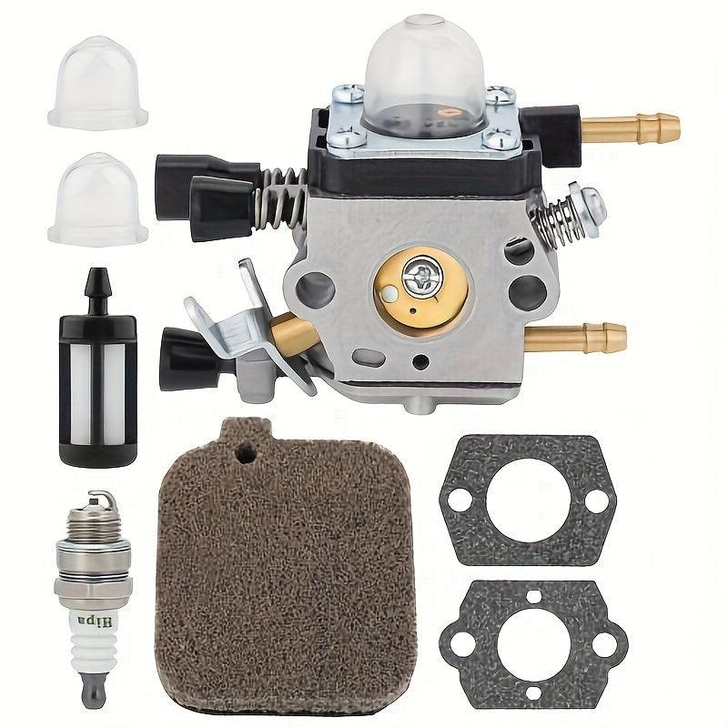 120 0606 High-Performance Carburetor Kit by Hipa - Compatible with Stihl BG45 BG46 BG55 BG65 BG85 SH55 SH85 Leaf Blowers - Gasoline-Powered, Easy Installation, and Improved Engine Efficiency - hipaparts