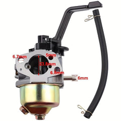 1pc Hipa Carburetor Kit 16100-ZH8-E81, Compatible With Honda GX160 GA200 168F 6.5HP 196CC Engines, For EB2200 EB2500 EM1600 EM1800 EM2500 Generators, Precision Engineered Easy Installation - hipaparts