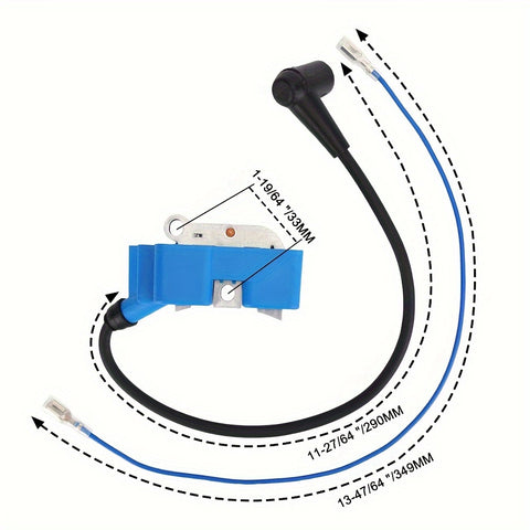 Hipa 537277401 Ignition Coil For Husqvarna TESTED 362XP 365special EPA/371/371EPA Chainsaw