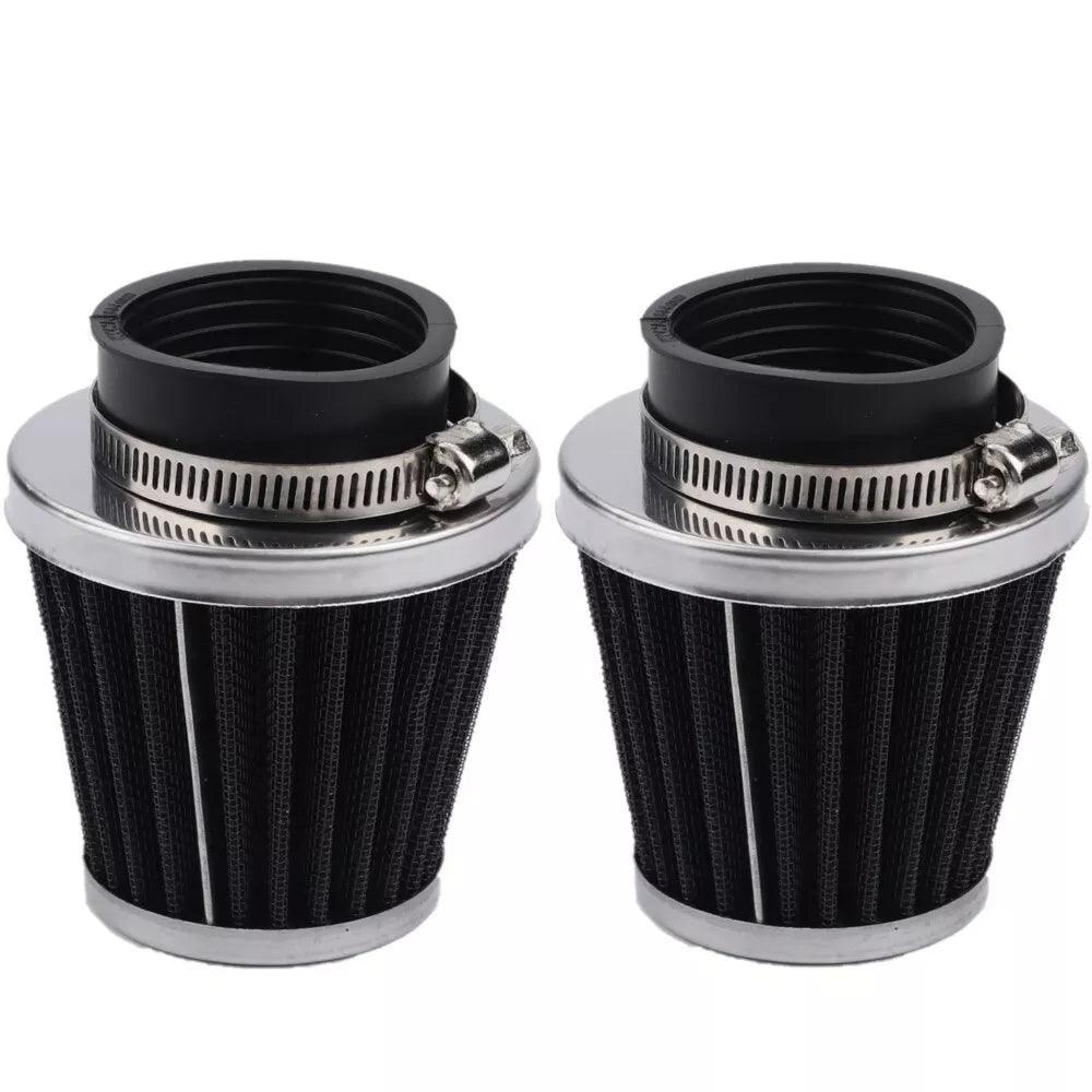 2pcs Hipa 44mm Air Filter For 150cc 200cc 250cc ATV Go Kart GY6 Motorcycle Engine - hipaparts