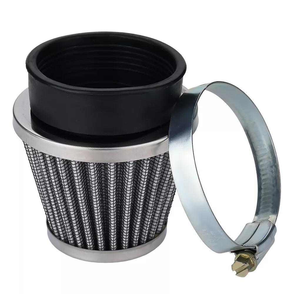 2pcs Hipa 54mm Air Filters Chrome Cone for Suzuki GS1000 GS750 GT550 GS700 GS850 Kawasaki Yamaha Honda - hipaparts