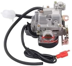 50cc GY6 Carburetor for Taotao 49cc 50cc 4-Stroke 18mm Big Bore 139QMB 139QMA PD18J Engines ATV Go Kart Scooter Mopeds Quads Buggy Kymco