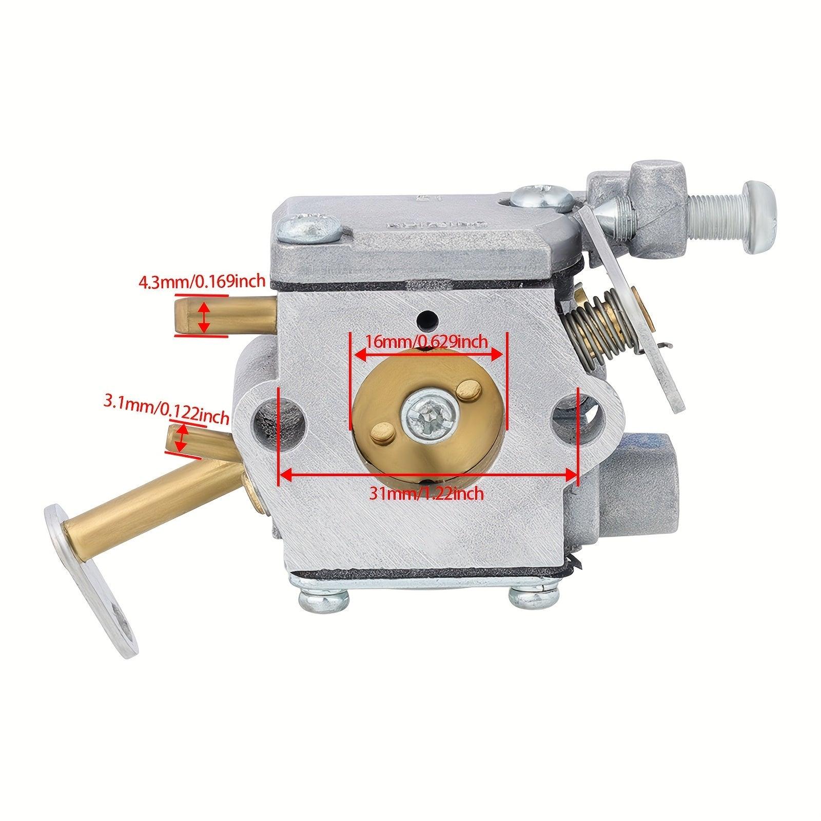 33cc Chainsaw Carburetor Kit - Smooth Performance and Reliable Starts for Homelite Ranger - Replaces A09159A, Compatible with 000998271, Genuine Hipa UT-10926 Product Code - hipaparts