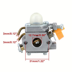 308054013 Carburetor Replacement - Precise Fitment for Ryobi, Ridgid, Homelite Trimmers and Backpack Blowers - Compatible with RYOBI RY39500, RY30971, Ridgid RY09701, Homelite UT32650, UT29047 Models