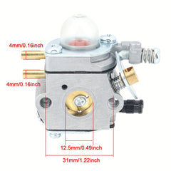 Hipa C1U-K45 Carburetor Kit For Zama Echo HC-1600 Hedge Clipper HC-1500 Hedge Trimmer