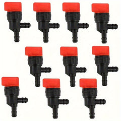 10-Pack Hipa Fuel Shut-Off Valve - Direct Replacement for Briggs & Stratton 698180 698181 - Compatible with 15Z100 19K400 93400 Series Engines - High-Quality Universal Fit for Reliable Performance