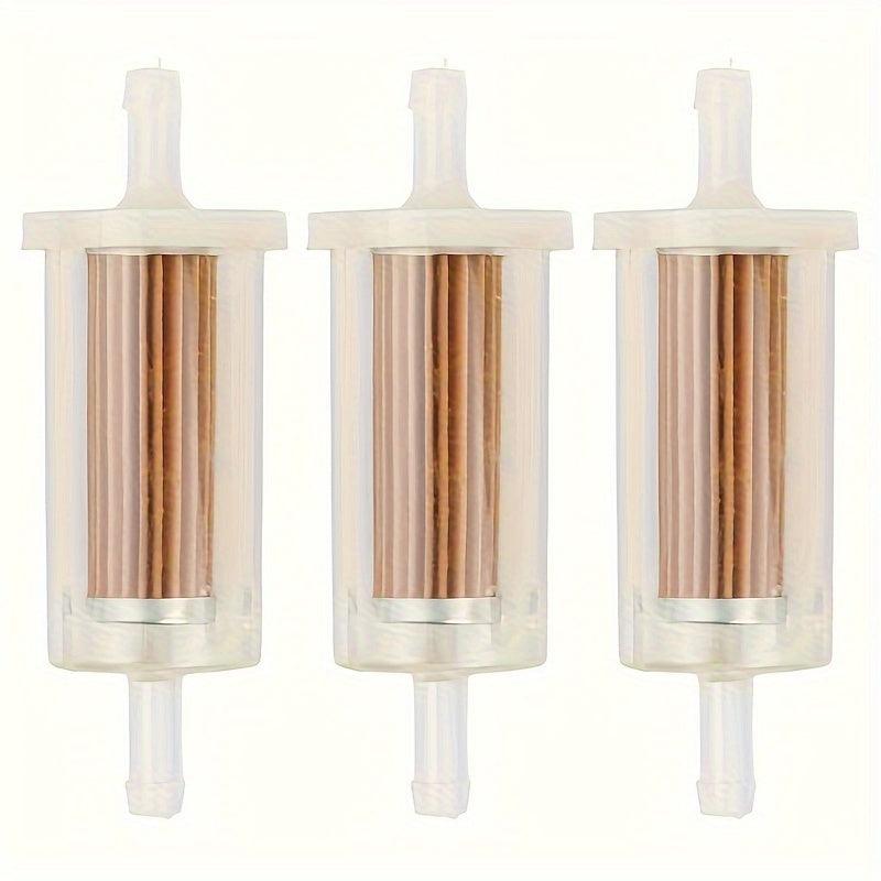 3pcs Hipa 695666 Fuel Filter For 691035 MTD Craftsman Troy Bilt Lawn Mower Tractor - hipaparts