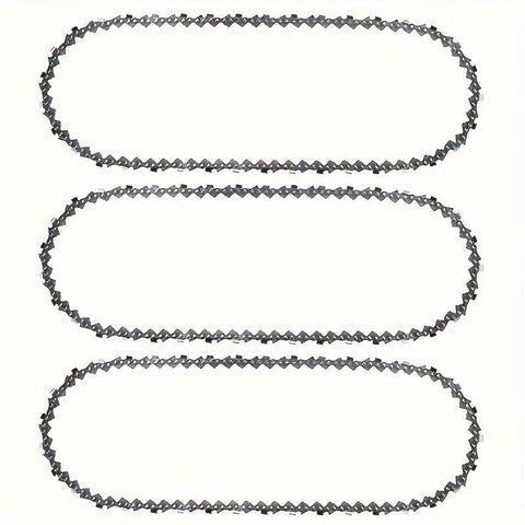 3pcs Hipa Premium 3/8 LP043 Chainsaw Chain Set - Compatible with Stihl 55 3610 005 055, 55DL, MS170, PMM355 - Gasoline-Powered, High-Quality Replacement Parts for Efficient Cutting - hipaparts
