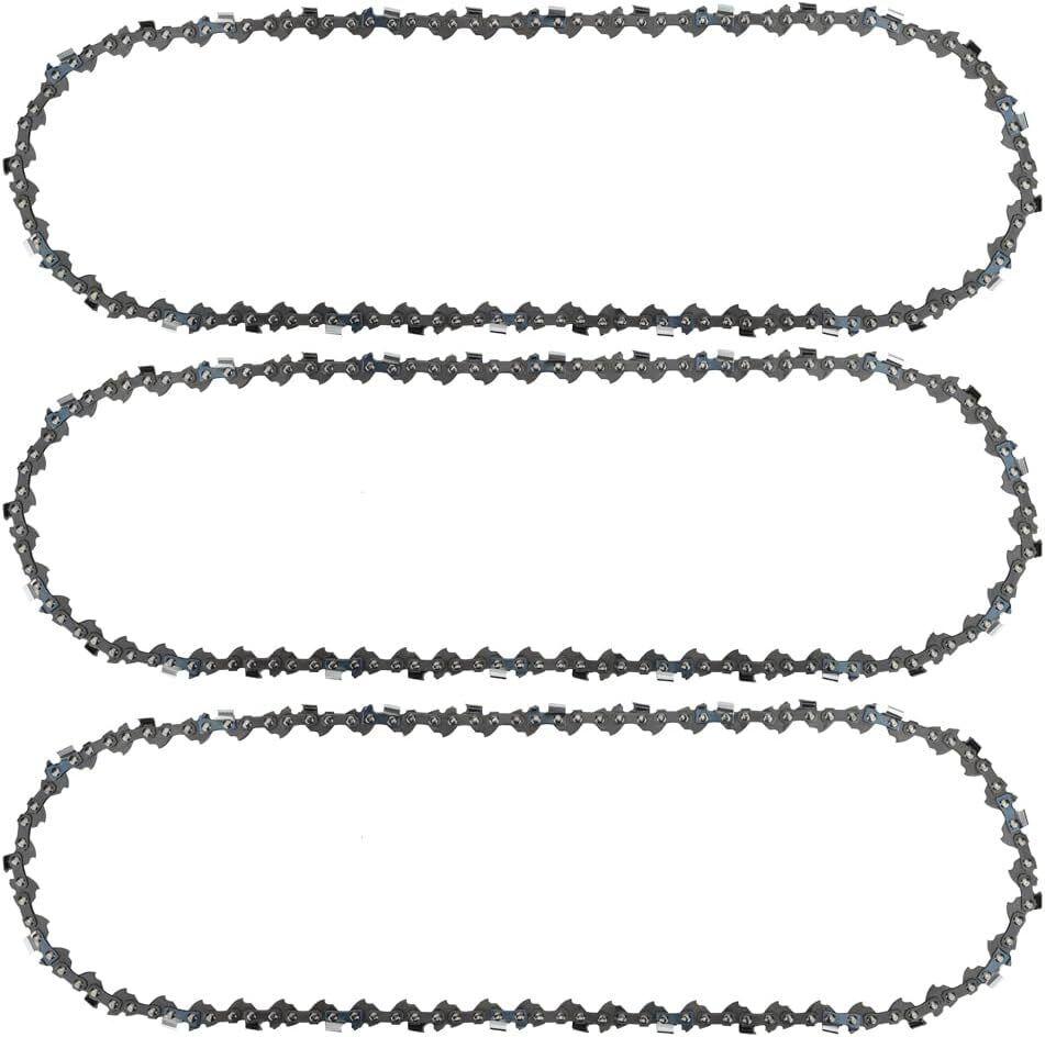 3x saw chains 3/8" LP 1.3mm 40TG 40cm chain for Bosch Black & Decker Ryobi Makita"- - hipaparts