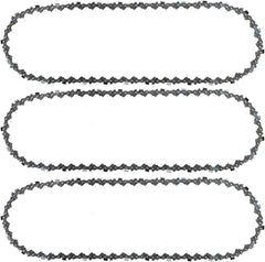 3x saw chains 3/8" LP 1.3mm 40TG 40cm chain for Bosch Black & Decker Ryobi Makita"- - hipaparts