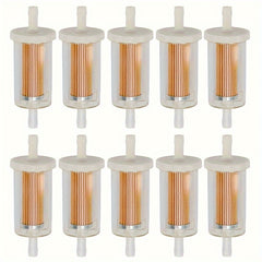 10pcs Hipa 1/4inch Fuel Filter For 695666 845125 14469B BTT Lawn Mower