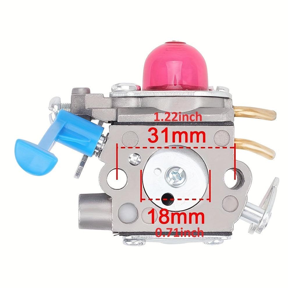 Hipa 545081848 Premium Carburetor Kit - Compatible with Husqvarna 128C 128LD 128RJ String Trimmers, Gasoline-Powered, Easy Installation, High-Quality Replacement Part, Reliable Performance and Efficient Fuel Consumption - hipaparts