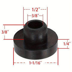 5-Piece Gas Fuel Tank Grommet Bushings - Universal Fit, High-Quality Sealing, Genuine Hipa 735-0149 Model - Compatible with Tractors, Lawn Mowers, and Generators - hipaparts