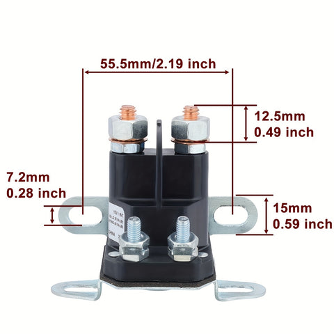 Hipa Oregon 33-431, 852-1251-210-50, 435-435 Starter Solenoid for ARIENS 045071 Lawn Mowers