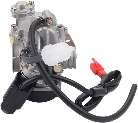 50cc GY6 Carburetor for Taotao 49cc 50cc 4-Stroke 18mm Big Bore 139QMB 139QMA PD18J Engines ATV Go Kart Scooter Mopeds Quads Buggy Kymco
