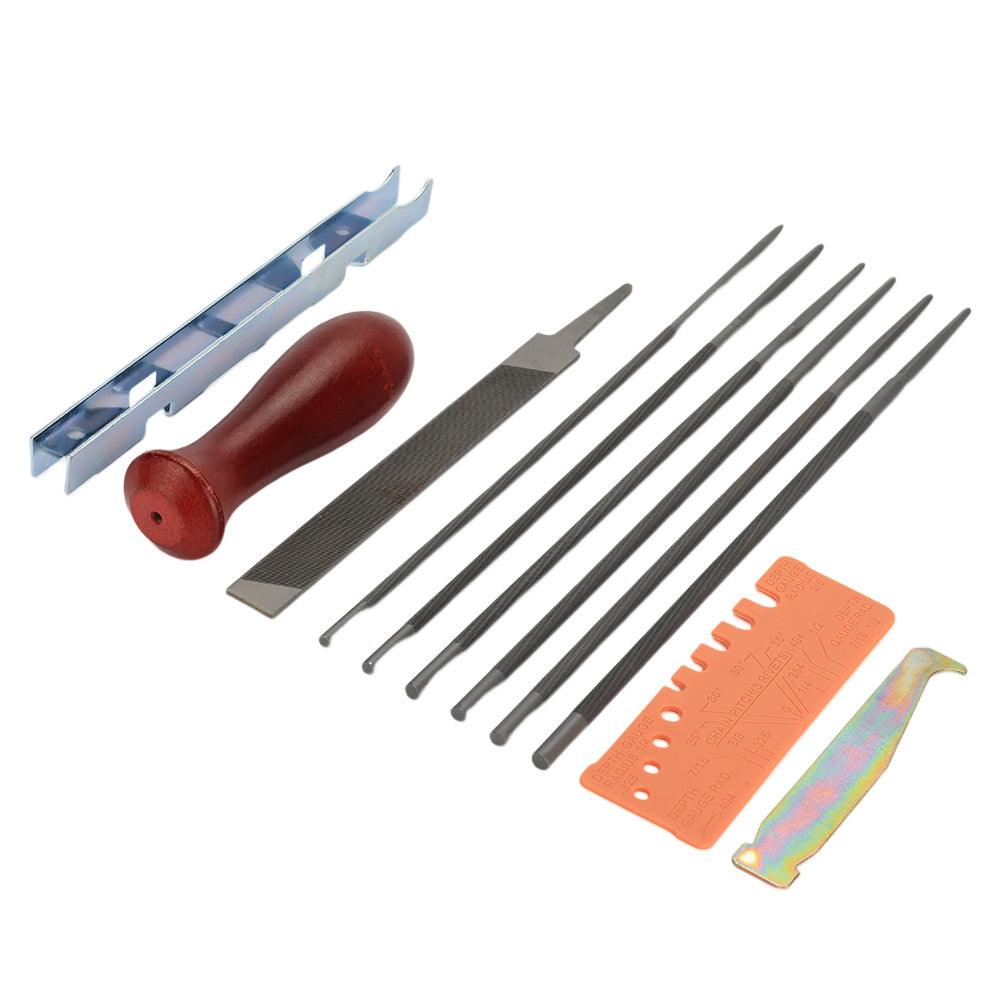 Chainsaw File (5/32,3/16,7/32 9/64,11/64,13/64 Round Chainsaw Files...)-12pcs Set - Hipa GA2822B - hipaparts