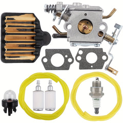 Hipa 573952201 Carburetor Kit for Craftsman 358350982 358350981 Chainsaws Poulan PP5020AV PP4818A Chainsaws