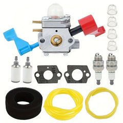 Hipa Carburetor Air Filter Kit For Poulan FL1500LE FL1500 Weed Eater Featherlite Blower