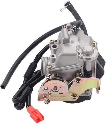 50cc GY6 Carburetor for Taotao 49cc 50cc 4-Stroke 18mm Big Bore 139QMB 139QMA PD18J Engines ATV Go Kart Scooter Mopeds Quads Buggy Kymco