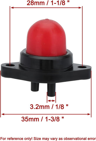 530071835 Primer Bulb for Poulan Craftsman Weedeater Chainsaw 1900 1950 1975 2025 2050 2055 2075 2150 2155 2175 2250 2350 2375 2450 2550 (Pack of 6)