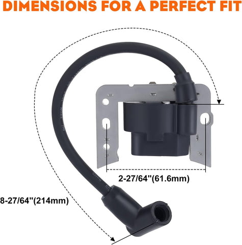 Hipa 34443D Solid State Ignition Coil for Tecumseh 34443 34443A 34443B 34443C LV195EA LEV120 LV195XA 1a138-42-12 1a138-28-7 1a138-52-12
