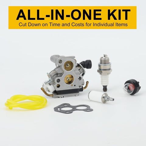 Panari C1T-EL41 Carburetor for Hu-sqvarna 440 435 440E 435E 135 140 140E 135E Jonsered CS2240 CS2240S CS410 Chainsaw Parts 506450501 Zama C1T-EL41A Carb Kit