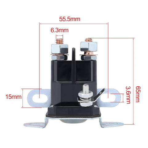 925-1426A Universal Starter Solenoid 12V 3 Pole for MTD 725-1426 925-1426 725-0771 925-0771 12 Volt Replacement Parts