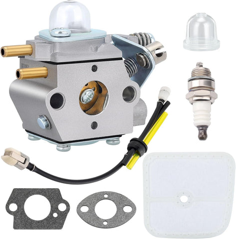 SRM2400 Carburetor for Echo GT-2400 SRM-2400 SRM-2410 PE-2400 PPT-2400 PP-1250 SRS-2400 TT-24 SHC-2401 HCA-2400 String Trimmer Replace 12300052133 12300052131 WT-424 Carburetor