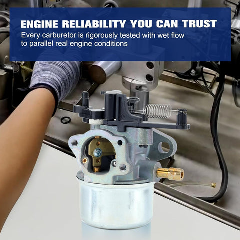 Powtol 2700PSI 2800PSI 3000PSI Carburetor for Troy Bilt 7.75 Hp 8.75 Hp 8.5 Hp 190cc 850ex 875exi 875ex 775ex Pressure Washer Parts Replace 591137 593599 797301