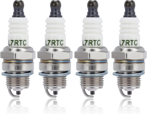 BPMR7A Spark Plug for NGK BPMR7A BPM7A Champion RCJ6Y RCJ7Y Torch LR7TC Sthil MS170 MS180 026 MS250 MS240 MS260 MS361 MS290 Chainsaw 4 PACK