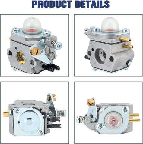 Powtol SRM 2100 Carburetor for Echo SRM 2400 SRM-2100 SRM2100 GT2000 PE2000 SRM2400 PE2400 GT2000R PPF2100 PPT2100 SRM2110 PP1200 PP800 PAS2000 String Trimmer Replace C1U-K52