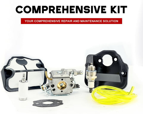 Kuupo 136 141 142 Carburetor for Husqvarna 36 41 137 137E 141LE 142E Chainsaw Replace for Husqvarna 530071987 545013503 545057701 for Poulan Pro 295 PP4620AVX for WT-239 W-29 WT-834 WT-289 WT-285