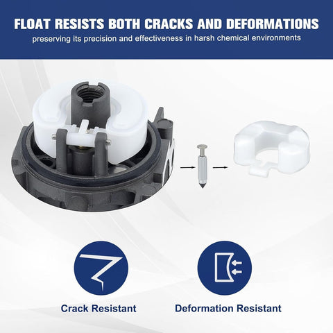 Powtol 2700PSI 2800PSI 3000PSI Carburetor for Troy Bilt 7.75 Hp 8.75 Hp 8.5 Hp 190cc 850ex 875exi 875ex 775ex Pressure Washer Parts Replace 591137 593599 797301