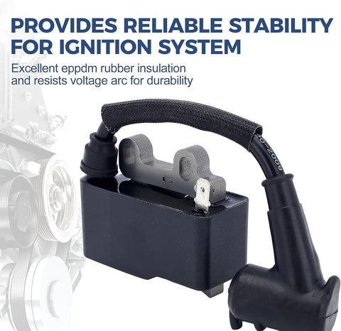 SRM225 Ignition Coil Fits ECHO SRM210 SRM225 HC-160 HC-161 HC-180 HC-181 HC-200 HC-201 SHC-210 SRM-210I SRM-210SB String Trimmer Engine Part Replaces A411000140