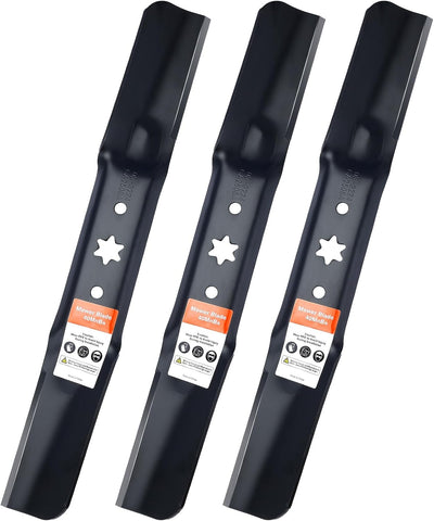 ZT1 54 inch Mower Blades Replace Cub Cadet 942-05056A for Ultima ZT2 XT1 XT2 RZT54 54'' Zero Turn Tractor with 6 Star Hole 942-05056-X High Lift