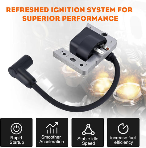 Hipa 34443D Solid State Ignition Coil for Tecumseh 34443 34443A 34443B 34443C LV195EA LEV120 LV195XA 1a138-42-12 1a138-28-7 1a138-52-12