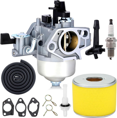 GX390 GX340 Carburetor for Honda GX 340 GX 390 13 HP 13HP 11HP Replace 16100-ZF6-V01 with 17210-ZE3-505 Filter Gas Fuel Tank