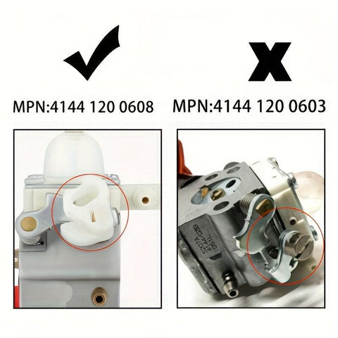 Hipa C1M-S267A Carburetor Kit For Stihl FS50 FS56 FS56C FS56R FS70C FS70R Trimmer, Includes Carburetor, Air filter, Spark plug, fuel filter, Screwdriver, Grommet, Fuel Line, Gaskets, Primer Bulb-Engine Repair And Maintenance - hipaparts