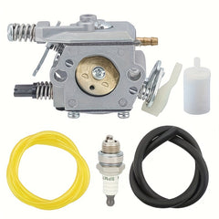 Hipa 503281504 WT-170-1 Carburetor Kit For Husqvarna 55 51 55 Chainsaw 591375401 Fuel Filter BPM7A Spark Plug Gasket