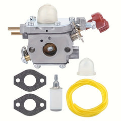 27cc Carburetor Kit Replacement - Compatible with Sear Craftsman String Trimmer Weed Eater, MTD 753-06288, Easy Installation, High-Quality, OEM Standard, Reliable Performance, and Affordable Price