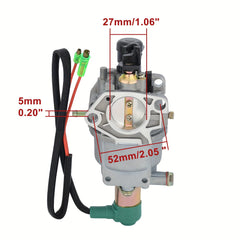 Hipa 16100-Z7E-D11 16100-ZE3-704 16100-ZE3-702 Carburetor Kit for Honda EW171K1 EW171 EM6500SXK1 Generators