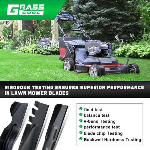 Timemaster 30 inch Mulching Blades for 30" Deck Toro 20199 20200 20975 20977 Lawnmower Replace for 20120P 120-9500-03 Lawn Mower (2 Pack)