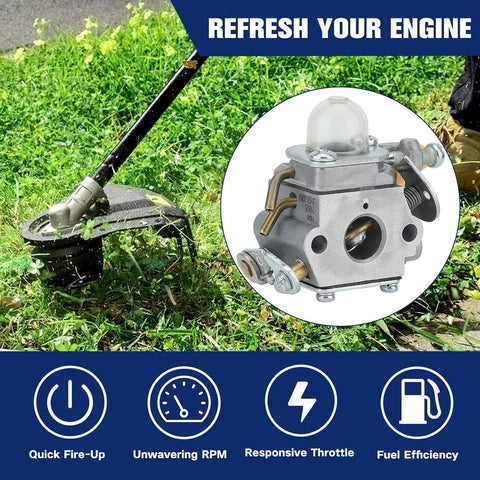 308054043 Carburetor for Ryobi CS26 SS26 RY09056 CS30 SS30 EX26 RY28040 RY28020 RY28000 RY09053 RY09055 RY28025 RY28021 26CC Trimmer Brushcutter