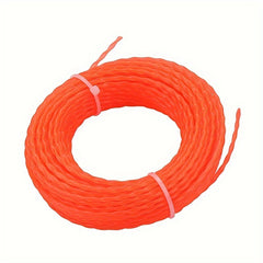 15M 2.4mm Heavy-Duty Commercial Round Twist String Trimmer Line - Efficient Grass Cutting and Weeding Solution for Lawn Care Professionals - Hipa