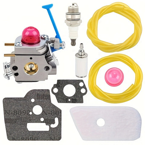 Hipa 545081850 W38 Carburetor Kit For Husqvarna 124L 125L 128L 128LD 128LDX Trimmer