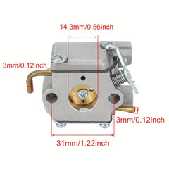 Hipa 753-05133 Carburetor Kit For Bolens BL410 BL100 BL150 BL250 Tiller