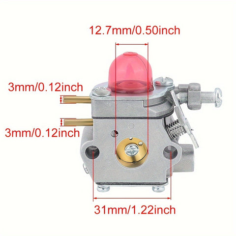 Hipa 753-06190 Carburetor Carb For Murray 16" Straight Shaft Trimmer Craftsman 25cc Weedeater